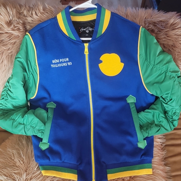 Mens small FROST ORIGINALS varsity jacket - Picture 2 of 2